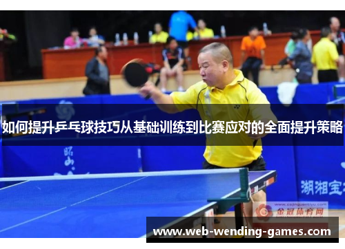 如何提升乒乓球技巧从基础训练到比赛应对的全面提升策略