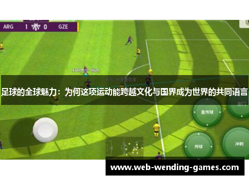 足球的全球魅力：为何这项运动能跨越文化与国界成为世界的共同语言