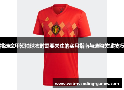 挑选意甲短袖球衣时需要关注的实用指南与选购关键技巧