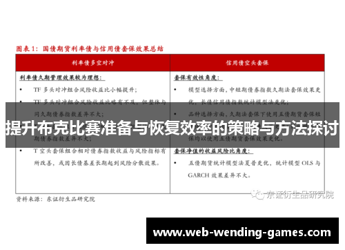 提升布克比赛准备与恢复效率的策略与方法探讨 提升布克比赛准备与恢复效率的策略与方法探讨