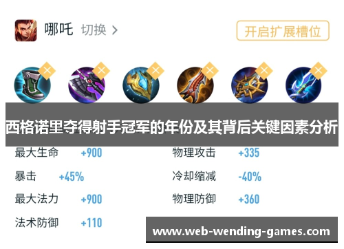 西格诺里夺得射手冠军的年份及其背后关键因素分析